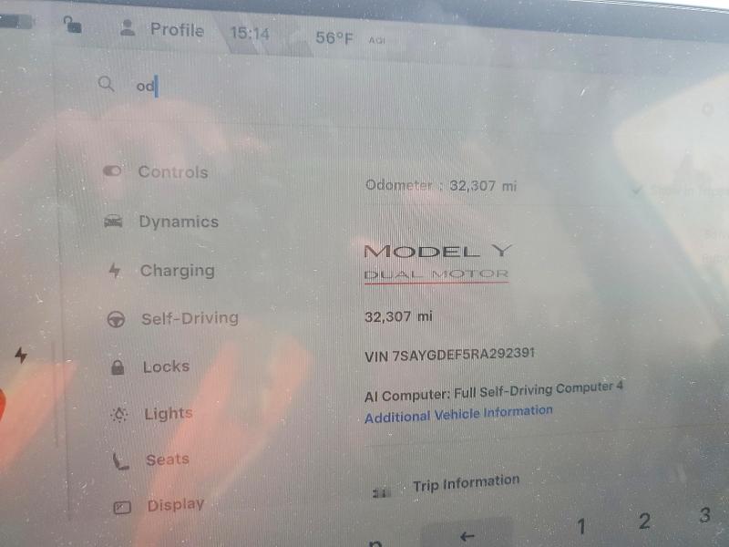 Продажа на аукционе авто 2024 Tesla Model Y, vin: 7SAYGDEF5RA292391, номер лота: 53094376