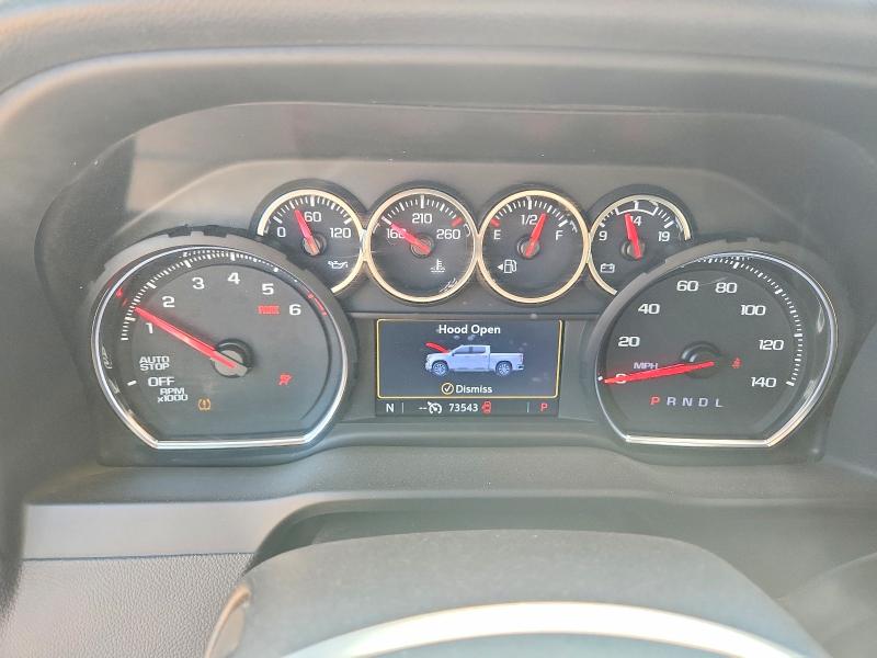 55193856 :رقم المزاد ، 1GCPWBEK1NZ199288 vin ، 2022 Chevrolet Silverado Ltd مزاد بيع