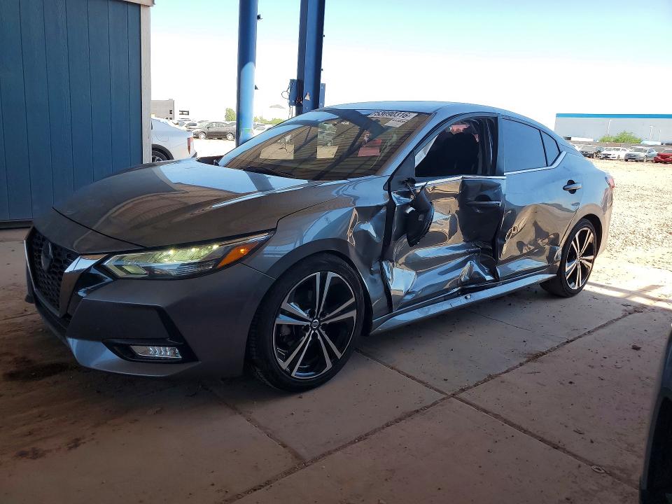 2020 Nissan Sentra მანქანა იყიდება აუქციონზე, vin: 3N1AB8DV3LY302589, აუქციონის ნომერი: 53090316
