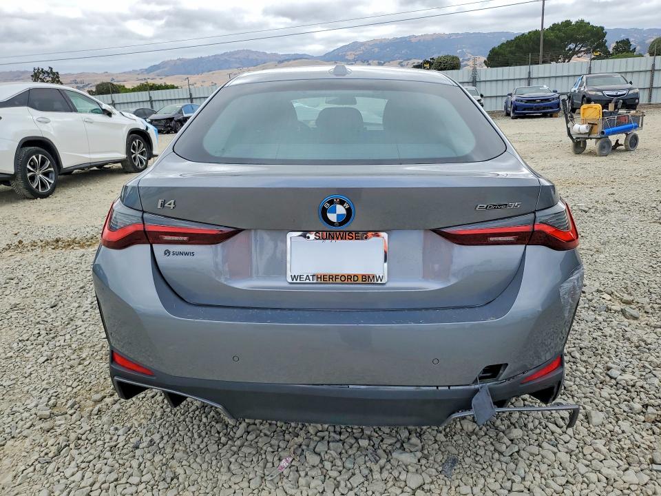 2023 Bmw I4 მანქანა იყიდება აუქციონზე, vin: WBY43AW0XPFP57516, აუქციონის ნომერი: 55253306