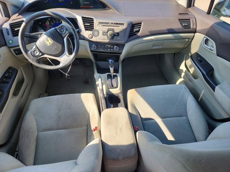 2012 Honda Civic მანქანა იყიდება აუქციონზე, vin: 2HGFB2F55CH563663, აუქციონის ნომერი: 53827916