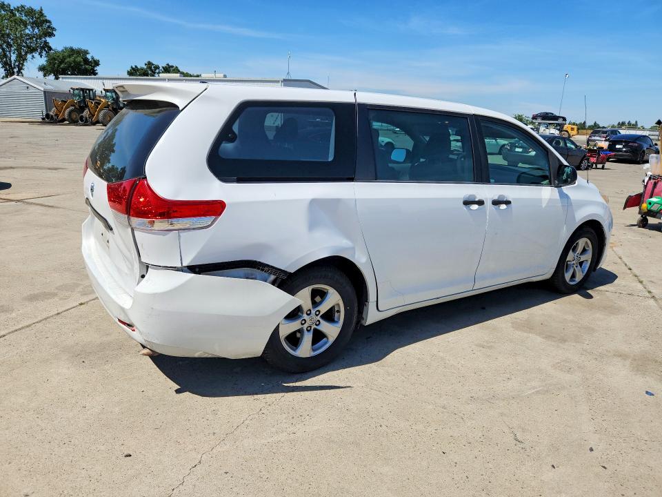 Продажа на аукционе авто 2013 Toyota Sienna, vin: 5TDZK3DC8DS350602, номер лота: 53419696