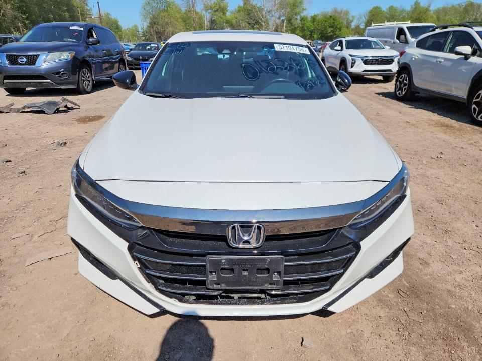 2022 Honda Accord მანქანა იყიდება აუქციონზე, vin: 1HGCV2F34NA012263, აუქციონის ნომერი: 52194756