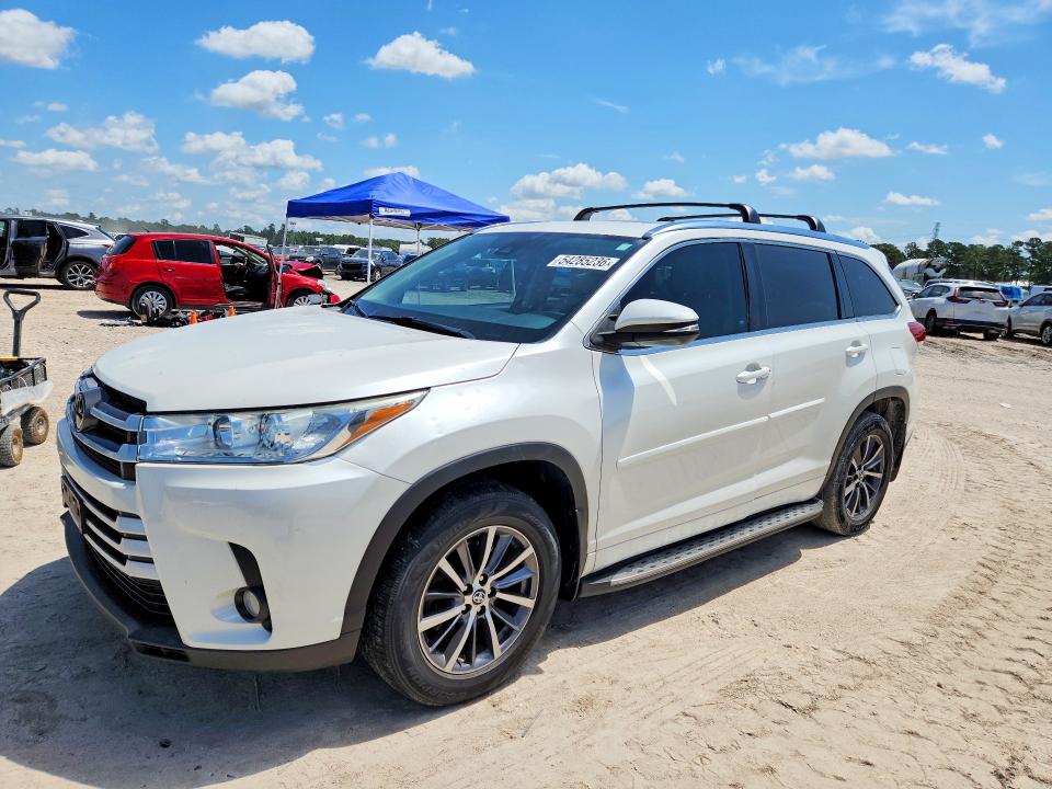 Продажа на аукционе авто 2018 Toyota Highlander, vin: 5TDKZRFH1JS549642, номер лота: 54285236