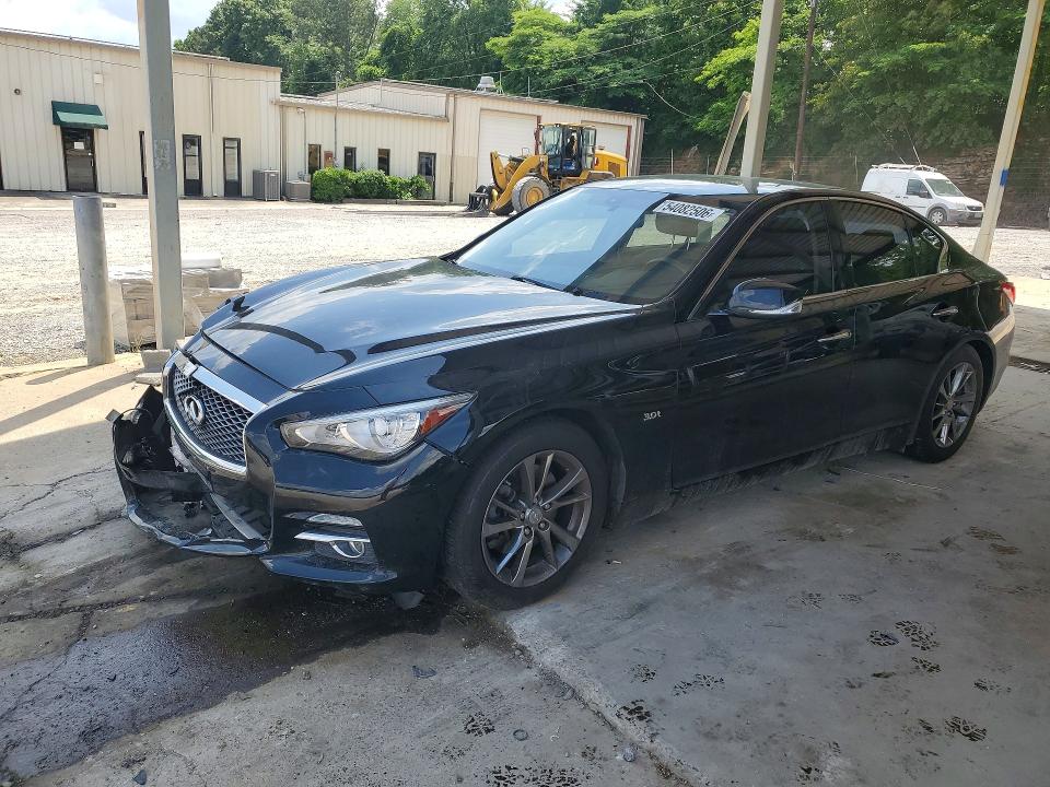 2017 Infiniti Q50 მანქანა იყიდება აუქციონზე, vin: JN1EV7AP2HM740524, აუქციონის ნომერი: 54082506