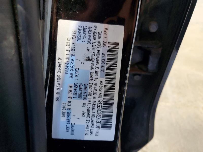 Aukcja sprzedaży 2013 Mazda Mazda2, vin: JM1DE1KZ8D0155325, numer aukcji: 54591936