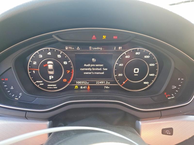 Продаж на аукціоні авто 2018 Audi A4, vin: WAUENAF41JN000405, номер лоту: 52129456