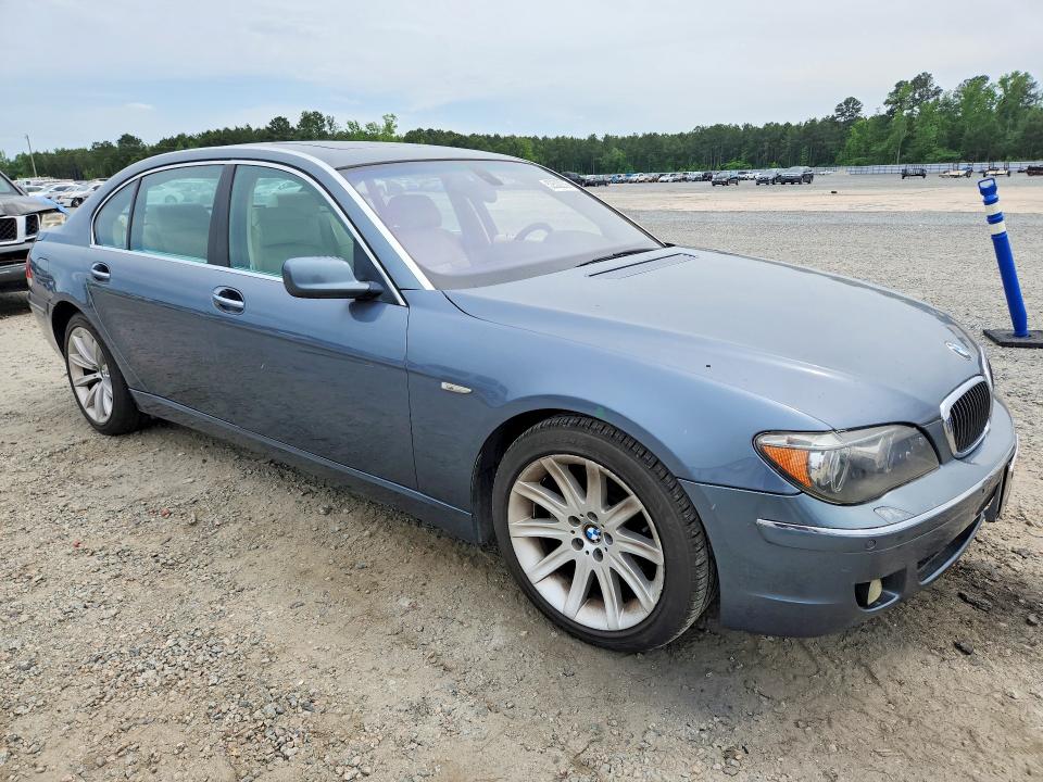 2008 Bmw 750 მანქანა იყიდება აუქციონზე, vin: WBAHN83588DT80457, აუქციონის ნომერი: 52502276