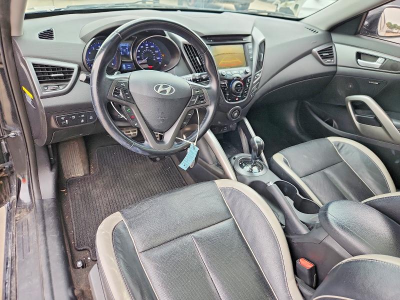 2015 Hyundai Veloster მანქანა იყიდება აუქციონზე, vin: KMHTC6AE4FU240862, აუქციონის ნომერი: 54604256