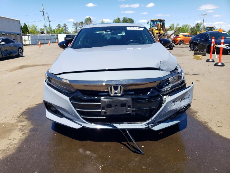 Продажа на аукционе авто 2021 Honda Accord, vin: 1HGCV2F33MA002239, номер лота: 52952986