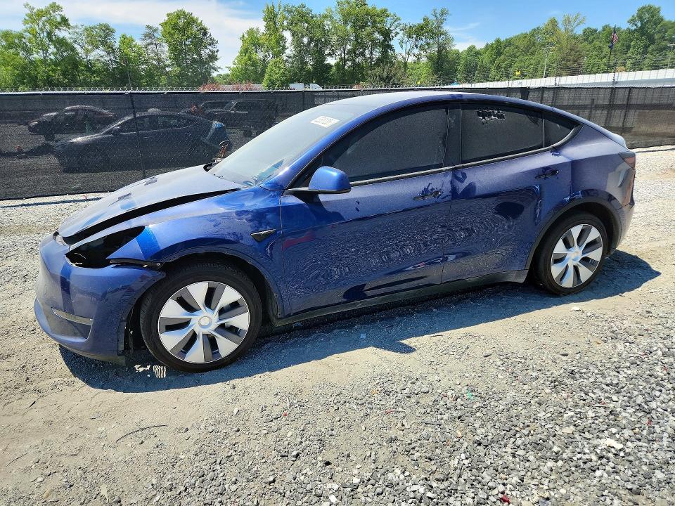 Продажа на аукционе авто 2022 Tesla Model Y, vin: 7SAYGDEE2NA005218, номер лота: 52651026