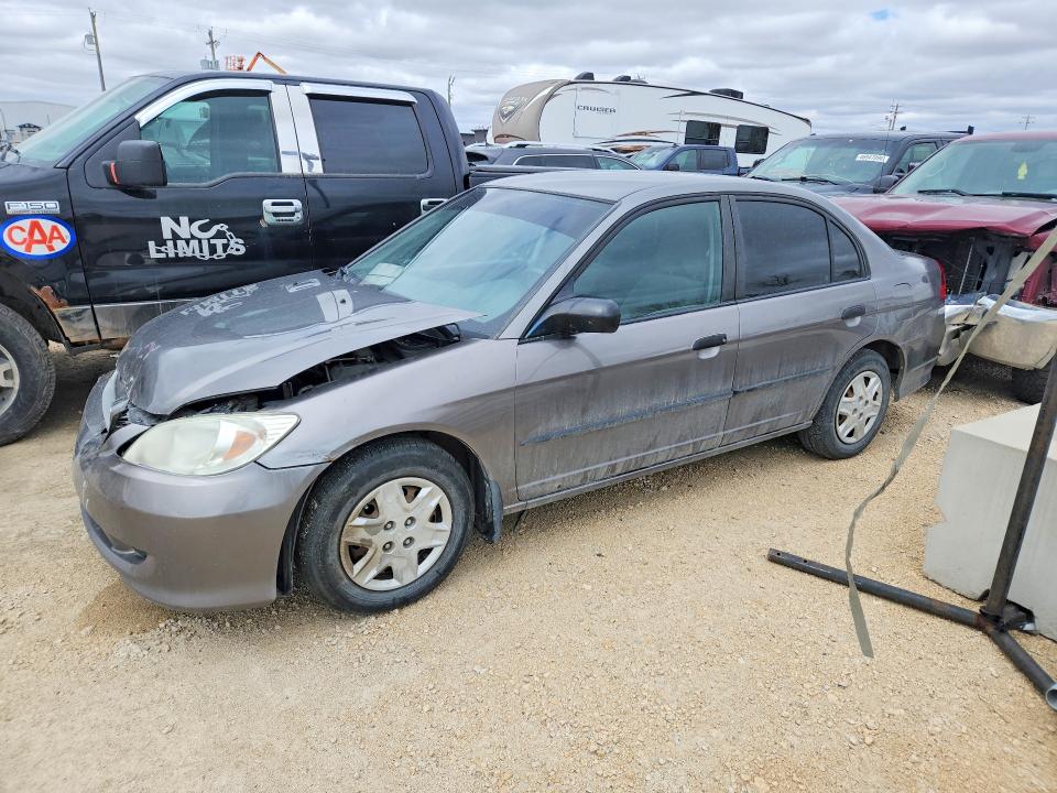 Продажа на аукционе авто 2005 Honda Civic, vin: 2HGES16365H004369, номер лота: 49279616