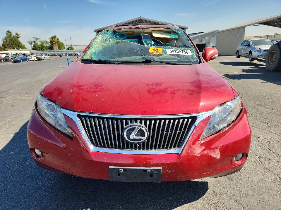 Продаж на аукціоні авто 2011 Lexus Rx, vin: 2T2ZK1BA1BC051170, номер лоту: 54209756