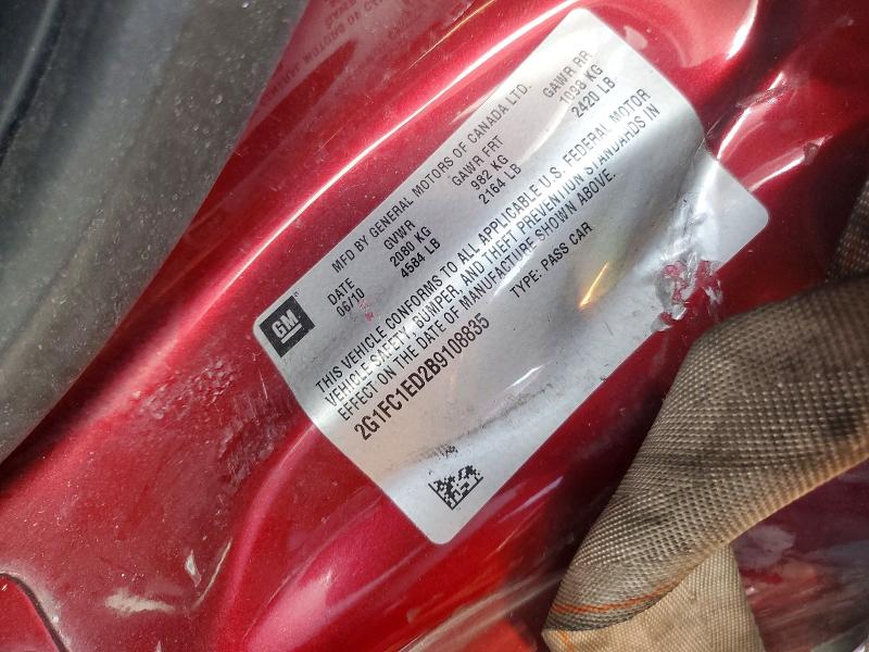Продаж на аукціоні авто 2011 Chevrolet Camaro, vin: 2G1FC1ED2B9108835, номер лоту: 55091456