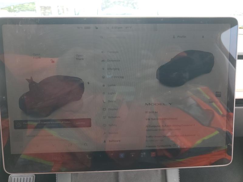 54997716 :رقم المزاد ، 7SAYGDEE5PA078442 vin ، 2023 Tesla Model Y مزاد بيع