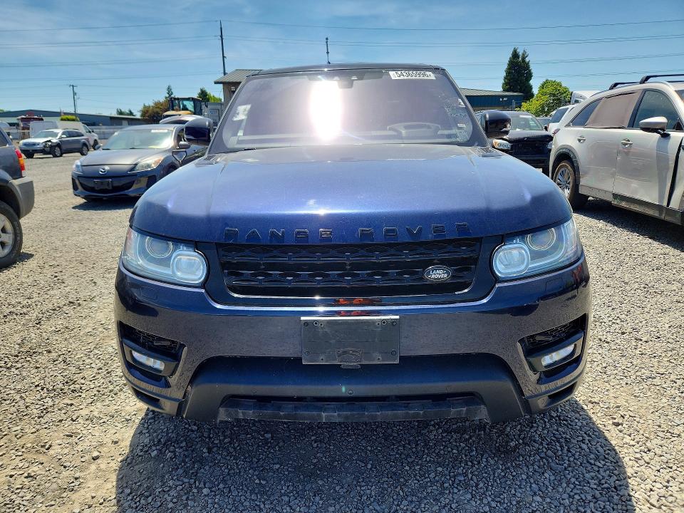 Продажа на аукционе авто 2017 Land Rover Range Rover Sport, vin: SALWR2FE8HA129357, номер лота: 54365996