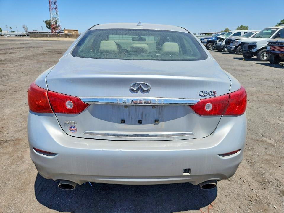 Продажа на аукционе авто 2015 Infiniti Q50, vin: JN1BV7ARXFM407747, номер лота: 53649286
