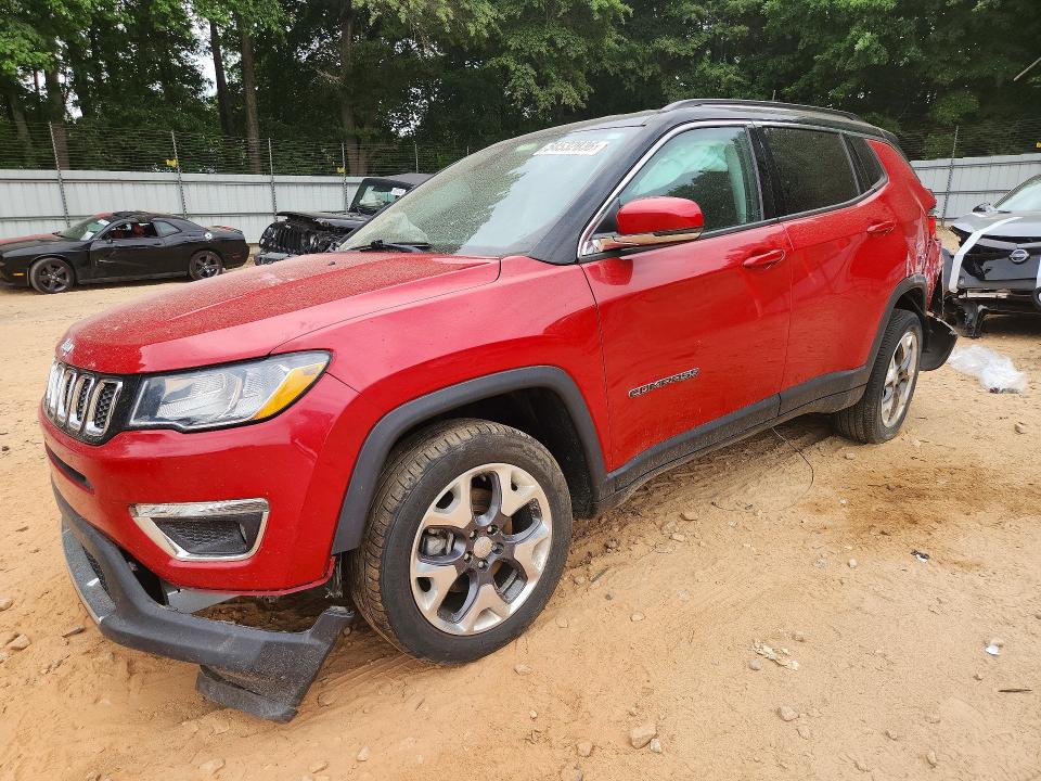 Продаж на аукціоні авто 2020 Jeep Compass, vin: 3C4NJDCB4LT233975, номер лоту: 54532036