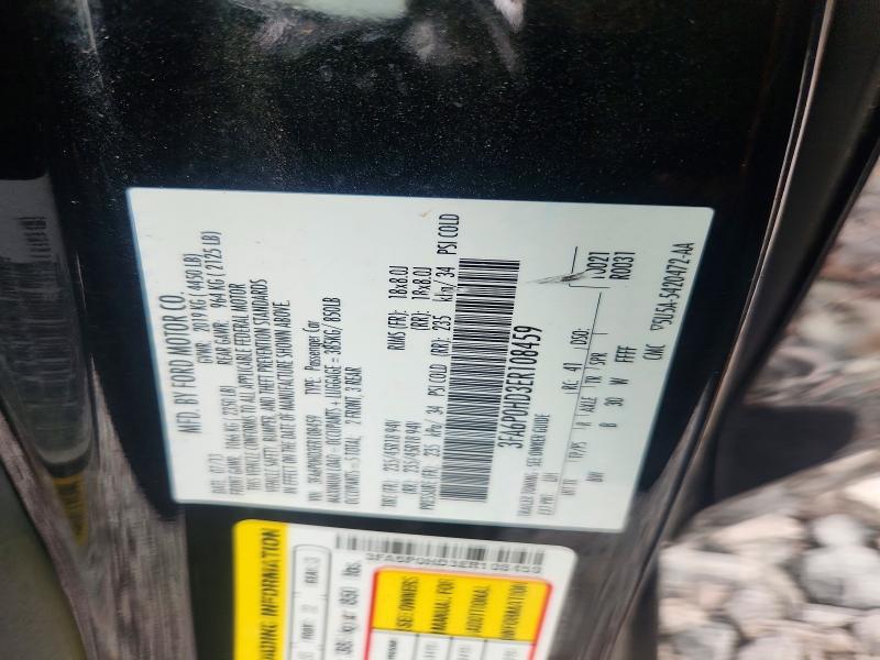 Aukcja sprzedaży 2014 Ford Fusion, vin: 3FA6P0HD3ER108459, numer aukcji: 53708516