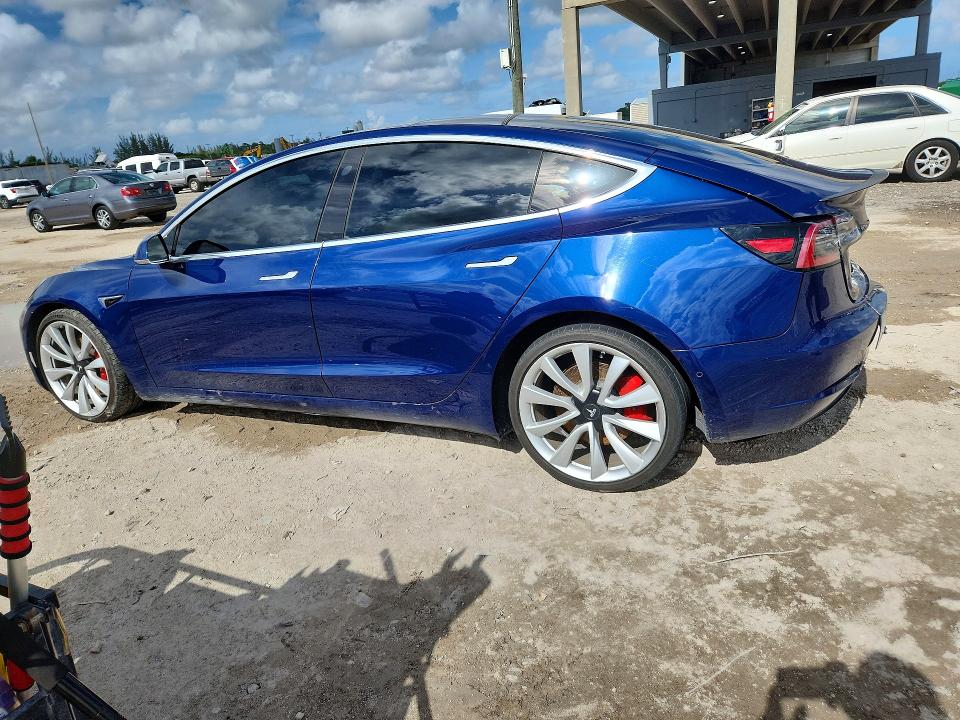 Продаж на аукціоні авто 2019 Tesla Model 3, vin: 5YJ3E1EB6KF393585, номер лоту: 53546046