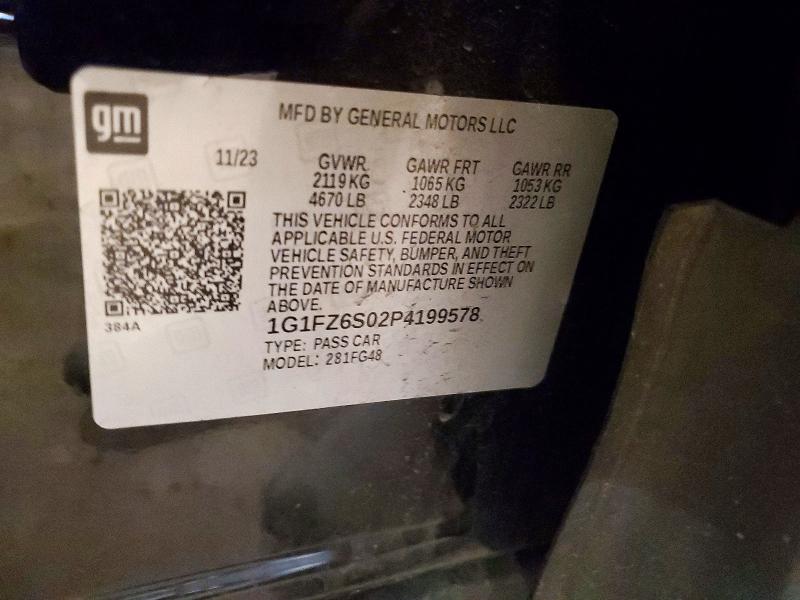 Продажа на аукционе авто 2023 Chevrolet Bolt Euv, vin: 1G1FZ6S02P4199578, номер лота: 52661786