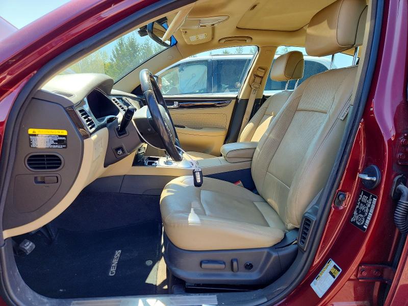 2010 Hyundai Genesis მანქანა იყიდება აუქციონზე, vin: KMHGC4DE7AU091714, აუქციონის ნომერი: 54412326