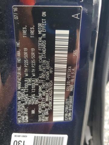 Продаж на аукціоні авто 2016 Toyota Sienna, vin: 5TDXK3DC4GS761054, номер лоту: 55357306