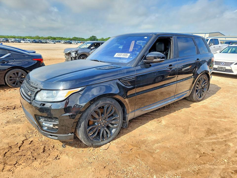 Aukcja sprzedaży 2016 Land Rover Range Rover Sport, vin: SALWR2KF1GA633133, numer aukcji: 54651006