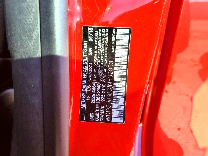 Aukcja sprzedaży 2018 Mercedes-benz Cla, vin: WDDSJ4GB3JN632053, numer aukcji: 49963856