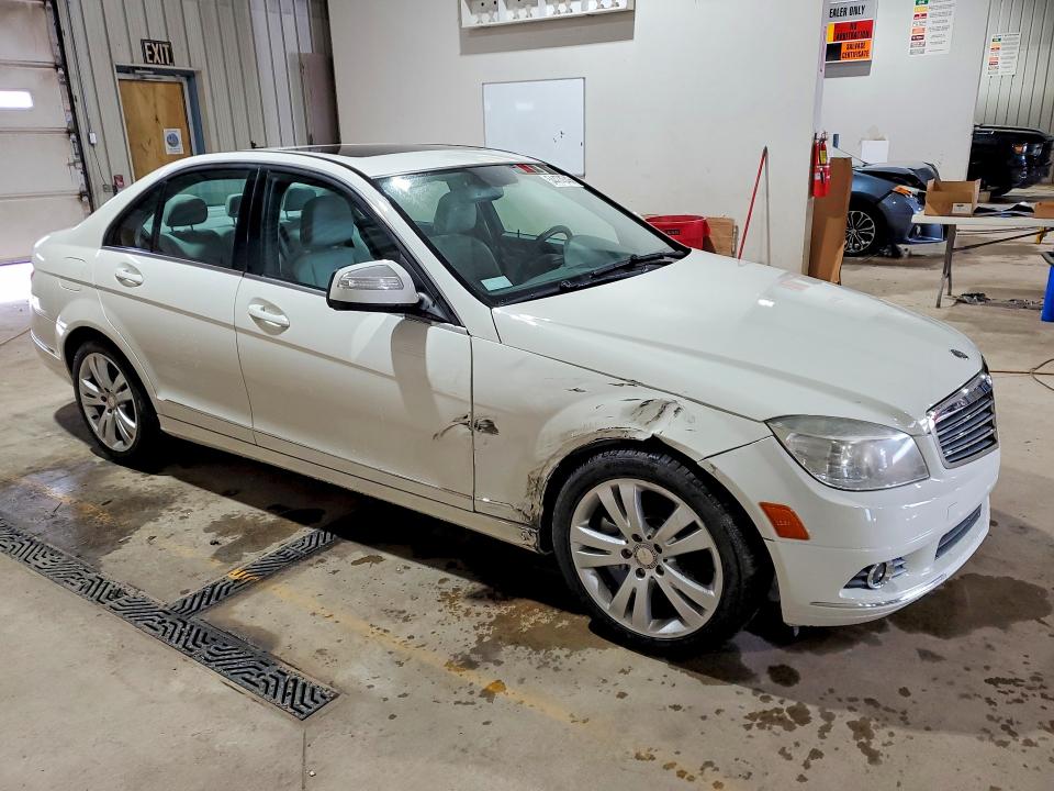 54474546 :رقم المزاد ، WDDGF81X89F207162 vin ، 2009 Mercedes-benz C مزاد بيع