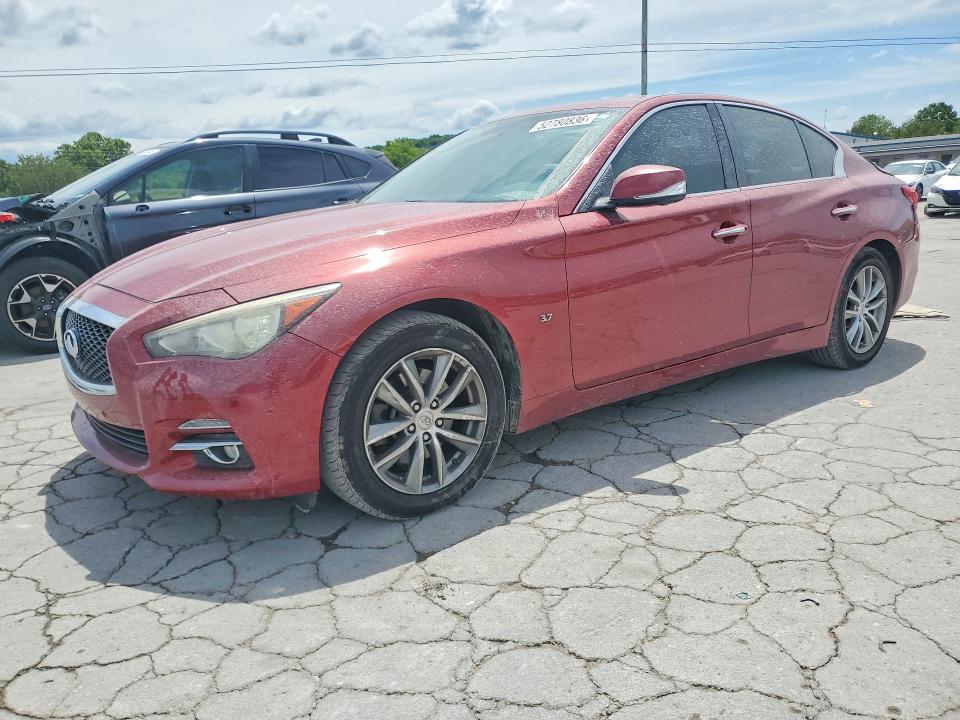 2014 Infiniti Q50 მანქანა იყიდება აუქციონზე, vin: JN1BV7AR3EM687722, აუქციონის ნომერი: 52780836