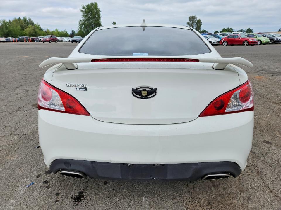2011 Hyundai Genesis Coupe მანქანა იყიდება აუქციონზე, vin: KMHHU6KH4BU062215, აუქციონის ნომერი: 51367456