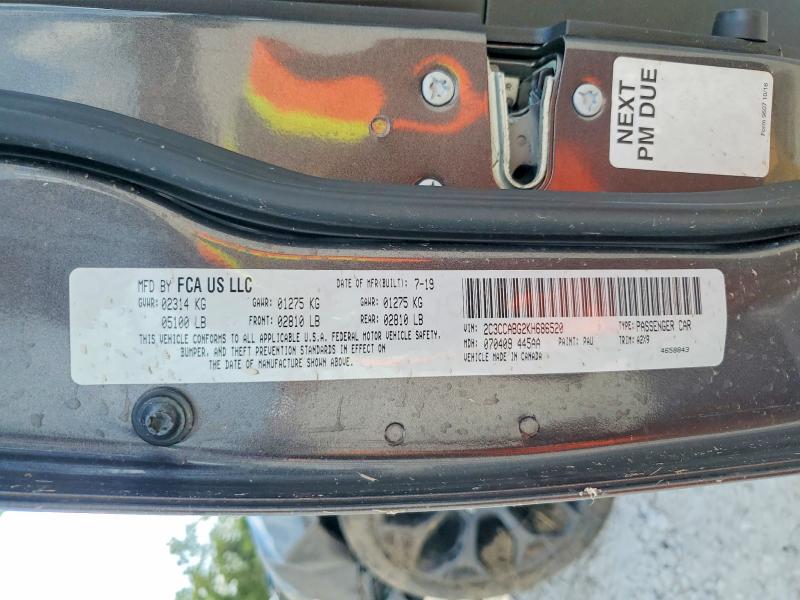 Aukcja sprzedaży 2019 Chrysler 300, vin: 2C3CCABG2KH686520, numer aukcji: 54871806
