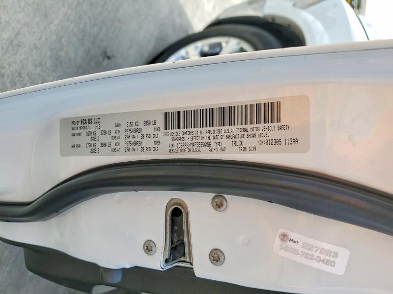 Продаж на аукціоні авто 2015 Ram 1500, vin: 1C6RR6NM4FS590056, номер лоту: 53248146
