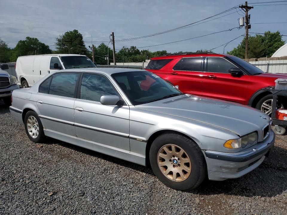 Продаж на аукціоні авто 2001 Bmw 740, vin: WBAGH83491DP33823, номер лоту: 54498166