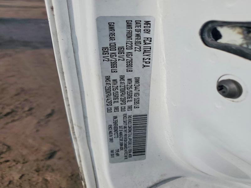 52679506 :رقم المزاد ، ZFBHRFAB0N6Y12773 vin ، 2022 Ram Promaster City مزاد بيع