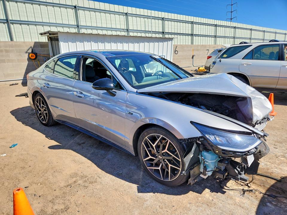 2023 Hyundai Sonata მანქანა იყიდება აუქციონზე, vin: KMHL14JC2PA266372, აუქციონის ნომერი: 50678696