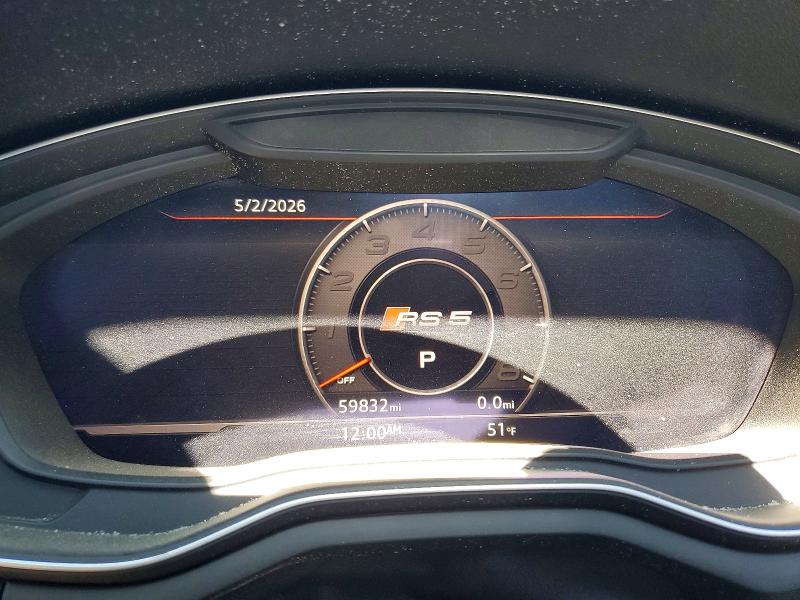 52938326 :رقم المزاد ، WUARWAF5XJA902264 vin ، 2018 Audi Rs5 مزاد بيع