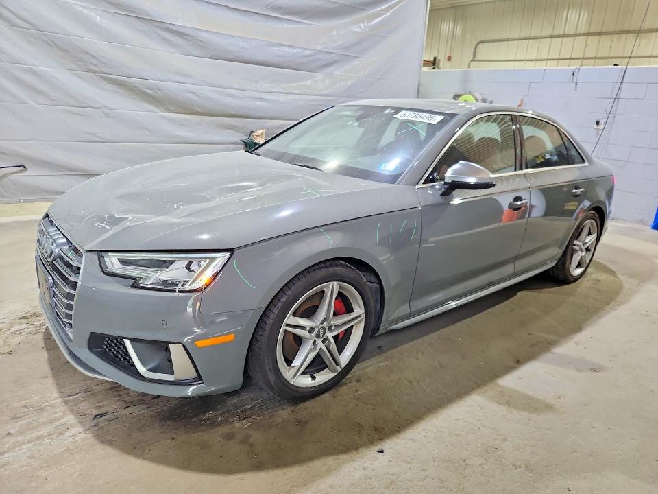 53785496 :رقم المزاد ، WAUB4AF49KA003731 vin ، 2019 Audi S4 مزاد بيع