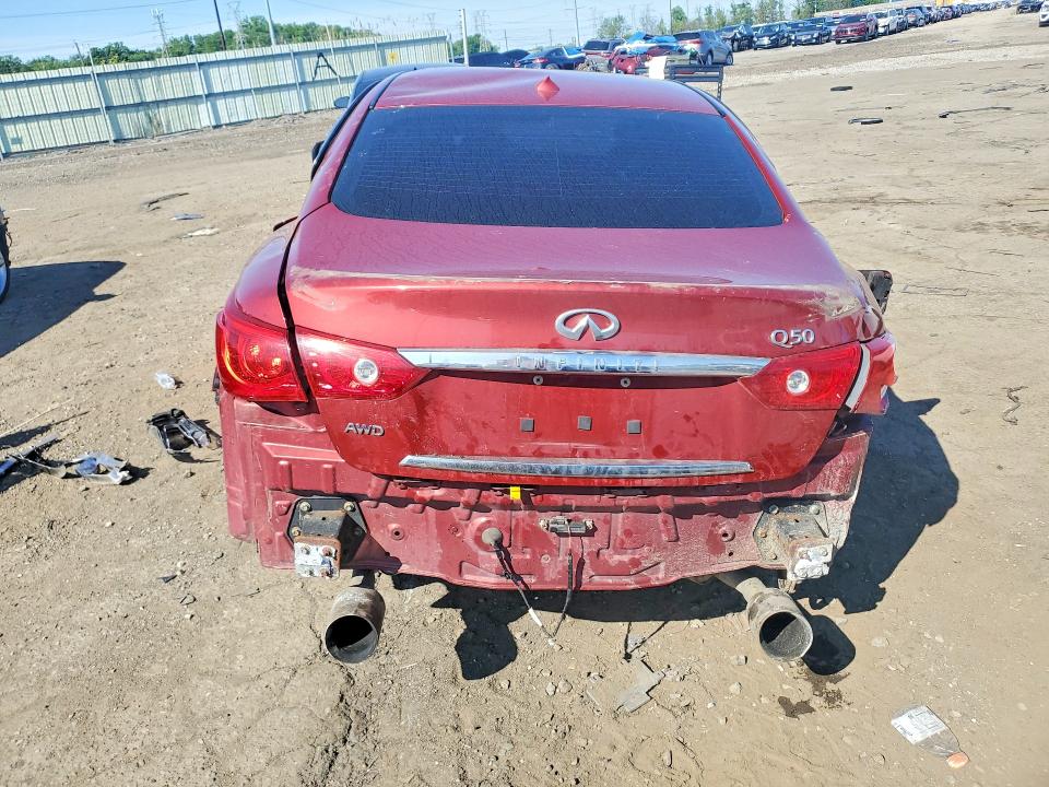Aukcja sprzedaży 2015 Infiniti Q50, vin: JN1BV7AR3FM398504, numer aukcji: 55192306