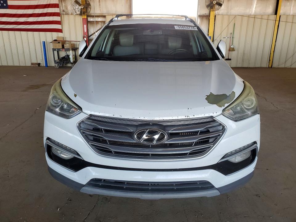 55053776 :رقم المزاد ، 5NMZUDLA6JH096578 vin ، 2018 Hyundai Santa Fe Sport مزاد بيع