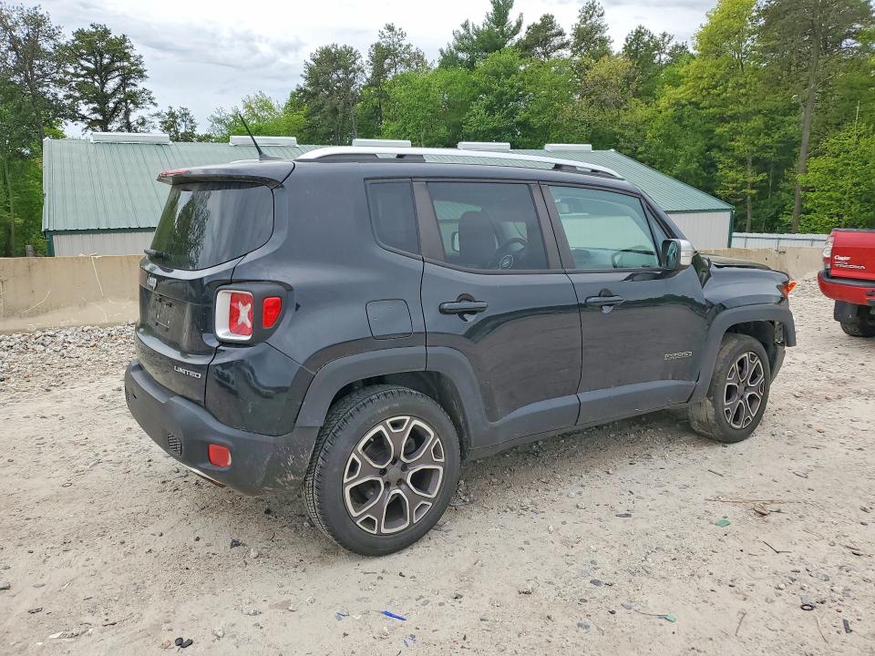 54446656 :رقم المزاد ، ZACCJBDT0FPB58268 vin ، 2015 Jeep Renegade مزاد بيع