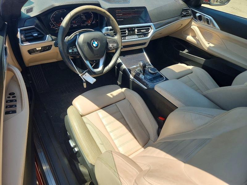 2022 Bmw 430i მანქანა იყიდება აუქციონზე, vin: WBA23AT08NCK16652, აუქციონის ნომერი: 53594276