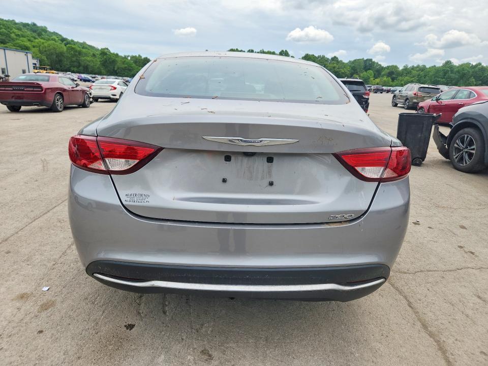 Продажа на аукционе авто 2016 Chrysler 200, vin: 1C3CCCAB8GN117459, номер лота: 55008386