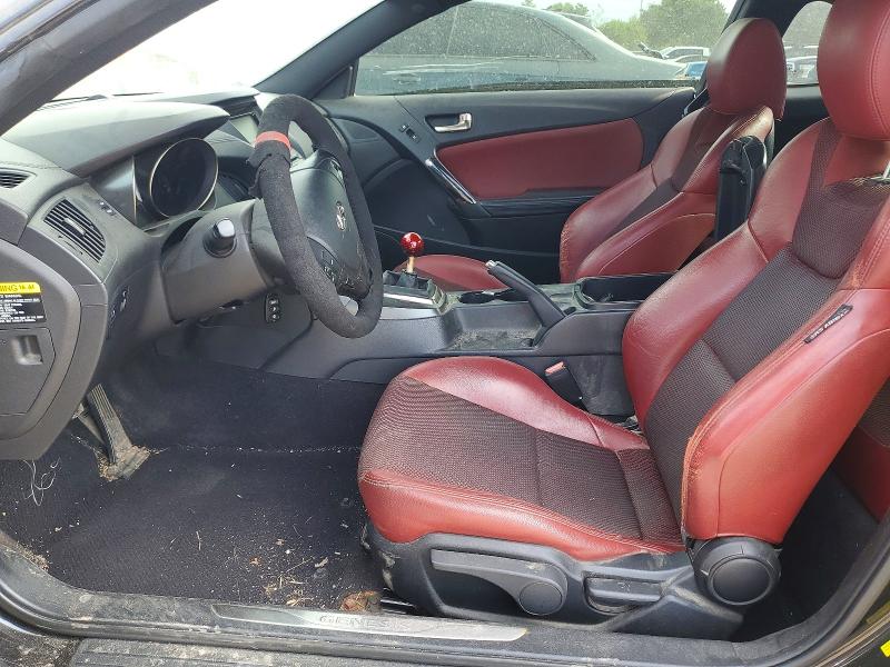 2013 Hyundai Genesis Coupe მანქანა იყიდება აუქციონზე, vin: KMHHT6KD9DU081829, აუქციონის ნომერი: 53213356