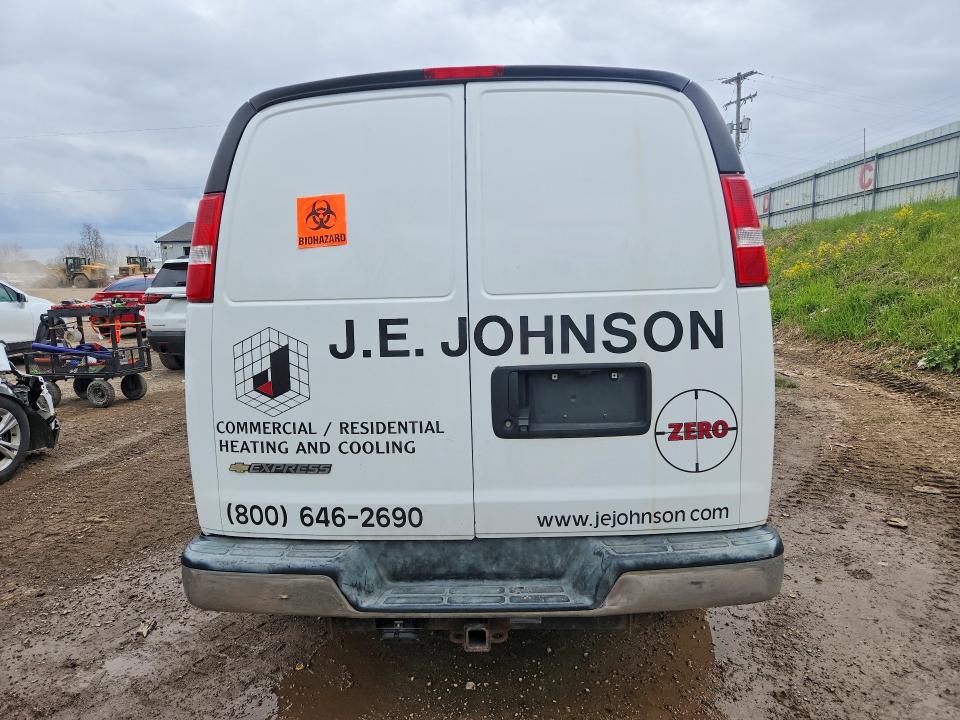 2021 Chevrolet Express G2500 მანქანა იყიდება აუქციონზე, vin: 1GCWGAFP4M1188750, აუქციონის ნომერი: 50044696