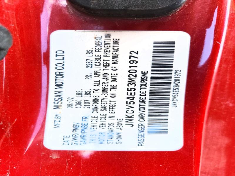 Продаж на аукціоні авто 2003 Infiniti G35, vin: JNKCV54E53M201972, номер лоту: 52560526