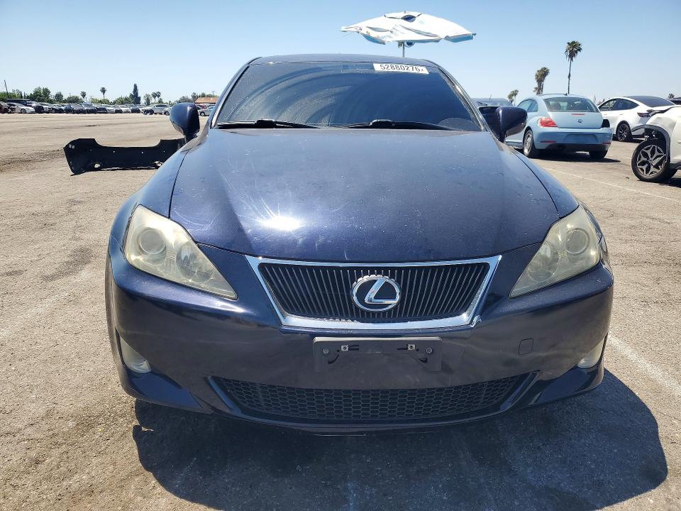 2007 Lexus Is მანქანა იყიდება აუქციონზე, vin: JTHBK262775030633, აუქციონის ნომერი: 52880276