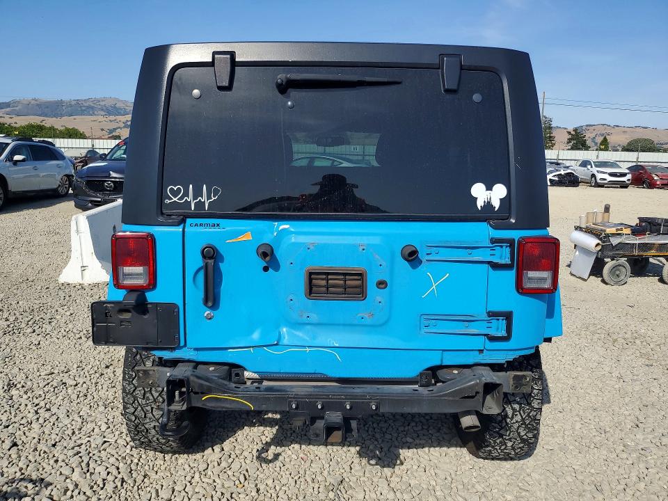 2017 Jeep Wrangler Unlimited მანქანა იყიდება აუქციონზე, vin: 1C4BJWEG2HL601502, აუქციონის ნომერი: 54512446