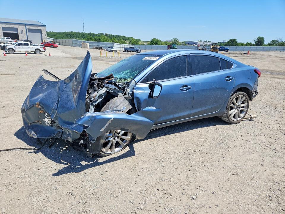 52890626 :رقم المزاد ، JM1GJ1V54G1443312 vin ، 2016 Mazda 6 مزاد بيع